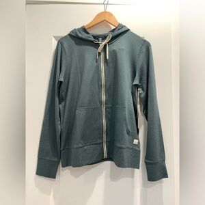 Vuori Halo Performance Hoodie. Color Heather teal. Size s. New with tags
